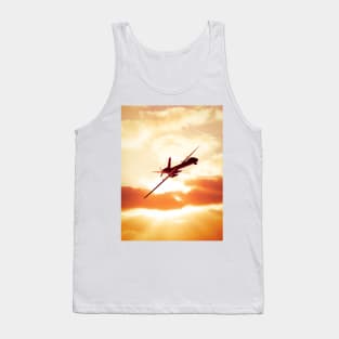 MQ9 Reaper drone in flight Tank Top